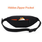 Riñonera Deportiva Ligera, Impermeable y Multibolsillos para Hombre y Mujer