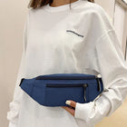 Riñonera Deportiva Impermeable: Bolsa para Teléfono, Cinturón de Running y Viaje, Espaciosa de Doble Capa