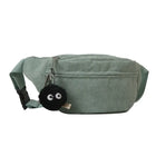 Riñonera de Pana para Mujer - Bolso de Cintura Cruzado, Bandolera y Mochila de Pecho