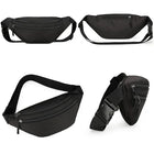 Riñonera Deportiva Grande: Bolsa de Cintura para Festivales, Entrenamiento y Viaje