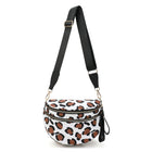 Riñonera de Cintura para Mujer - Bolso Bandolera de Nylon Negro Casual