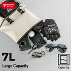 Riñonera de Pierna Impermeable para Moto y Motoristas - Bolso Lateral Resistente al Agua