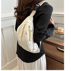 Riñonera de Cintura para Mujer - Bolso Bandolera Grande de Nylon