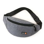 Riñonera Running Unisex Negra - Deportiva y Ajustable para Correr