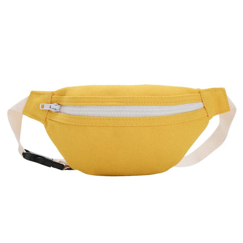 Riñonera Deportiva Unisex de Lona - Bolso Bandolera Casual para Hombre y Mujer