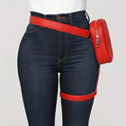 Riñonera de Pierna para Moto y Motoristas - Bolso Lateral Negro