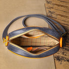 Riñonera de Cuero Vintage para Hombre - Bolso de Piel de Vestir Elegante