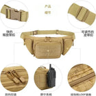 Riñonera Deportiva Hombre - Bolsa Táctica para Motociclistas, Montaña y Camping