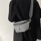 Riñonera Deportiva Mujer - Bolso Cintura con Cadena de Piel Sintética