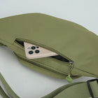 Riñonera Deportiva Multifuncional Transformable con Correa Pectoral - Bolsa de Nylon para Teléfono