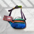 Riñonera Deportiva Multicolor 1.5L: Bolso de Cintura y Cruzado Ligero para Primavera y Verano