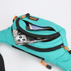 Riñonera Grande Unisex - Bolso Bandolera Casual de Cintura