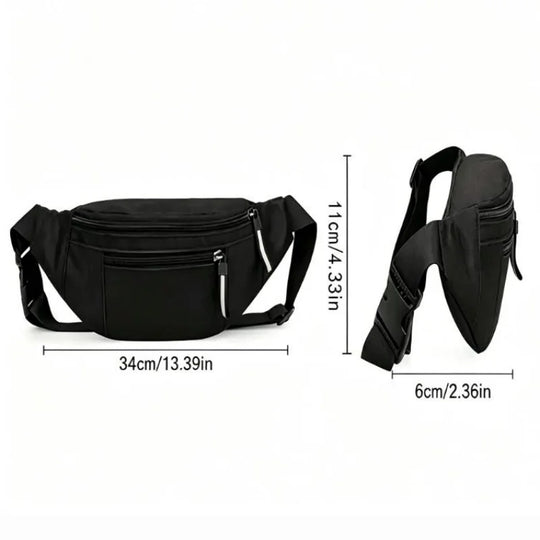 Riñonera Deportiva Unisex Grande para Correr y Running