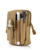Riñonera Deportiva Táctica Multifuncional para Hombre - Bolsa de Cintura Camuflaje Urbano