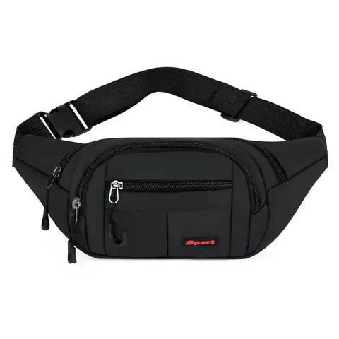 Riñonera Deportiva Impermeable de Gran Capacidad, Multifuncional y Moderna