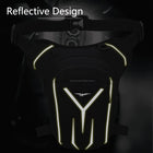 Riñonera de Pierna Impermeable para Moto y Motoristas - Bolso Lateral Resistente al Agua