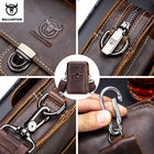 Riñonera de Cuero para Hombre - Bolso Multifuncional de Pecho, Hombro y Cintura