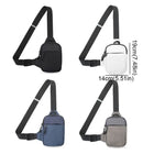 Riñonera Deportiva Impermeable para Running - Bolso Cruzado Unisex con Compartimento para Móvil