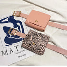 Riñonera de Cintura para Mujer - Bolso Bandolera Casual Mini