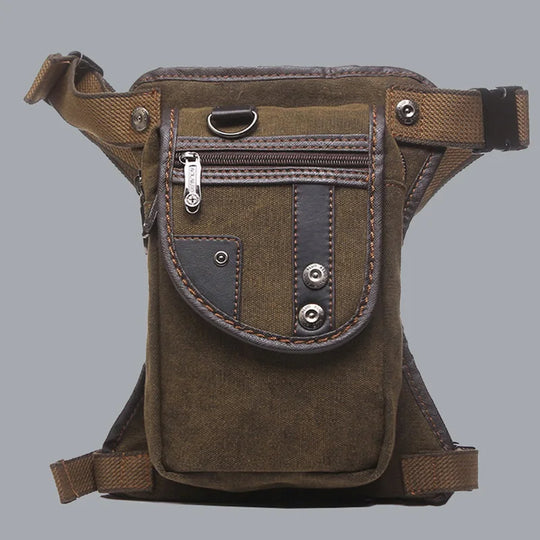 Riñonera Táctica Militar para Hombre - Nylon Resistente y Duradero