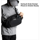 Riñonera Deportiva 7.5L - Bolso Cruzado Mochila Sling para Tableta 11