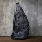 Riñonera de Cuero Vintage para Hombre - Bolso de Piel Elegante