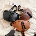 Riñonera Deportiva de Cuero Suave de Alta Calidad - Bolsa para Teléfono