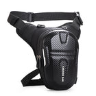 Riñonera Impermeable para Moto Mujer - Bolsa de Pierna con Carcasa Dura EVA