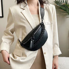 Riñonera Deportiva Mujer - Bolso de Cintura de Cuero Suave para Teléfono