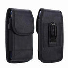 Riñonera Deportiva Unisex Negra - Bolsa Porta Teléfono con Cinturón