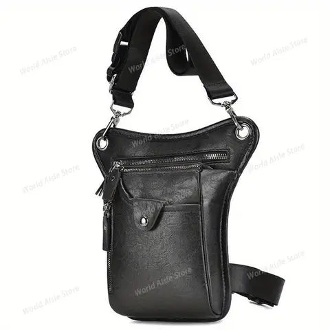Riñonera Deportiva Hombre - Bolsa Cintura Clásica Café