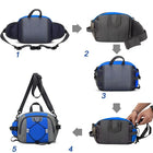Riñonera Deportiva Unisex para Correr y Running - Ligera y Ajustable