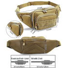 Riñonera Deportiva Impermeable de Nailon - Gran Capacidad para Móvil