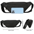 Riñonera Deportiva Grande: Bolsa de Cintura para Fitness, Viajes y Running