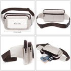 Riñonera de Cuero para Hombre - Bolso de Cintura de Viaje