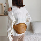 Riñonera de Cuero para Mujer - Bolso de Piel de Vestir Elegante