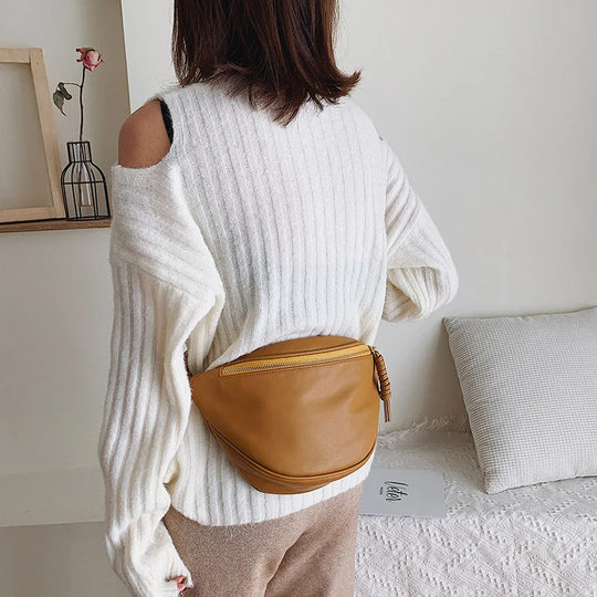 Riñonera de Cintura para Mujer - Bolso Bandolera Casual y Elegante