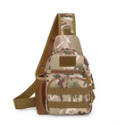 Riñonera Táctica de Nylon para Hombre - Mochila Pecho Sling para Senderismo y Caza