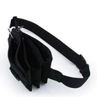 Riñonera Hombre Nylon Negro - Bandolera Casual Cintura