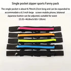 Riñonera Deportiva Bonytain Negra de Neopreno Ajustable 75-120 cm
