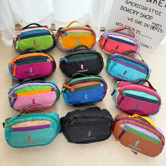 Riñonera Running Alpaca 1.5L Color Block - Bolso Pechera Deportiva para Viaje y Deporte