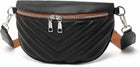 Riñonera Hombre Impermeable y Ligera - Bolso Crossbody con Múltiples Compartimentos