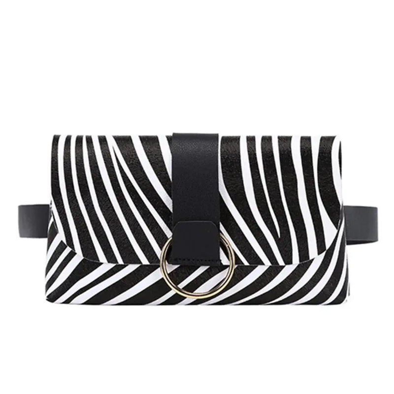 Riñonera de Cuero para Mujer 2 en 1 - Bolso Cinturón Elegante con Monedero Desmontable