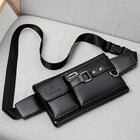 Riñonera Deportiva para Hombre - Bolsa de Cintura Ajustable y Multifuncional