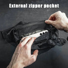 Riñonera Deportiva Negra de Nylon - Resistente y Funcional