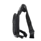 Riñonera Deportiva Hombre Cuero Sintético Impermeable Multibolsillos Gran Capacidad