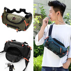 Riñonera Deportiva Impermeable Hombre - Bolsa Multifuncional con Múltiples Compartimentos