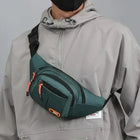 Riñonera Deportiva Impermeable Oxford - Multifuncional para Pecho/Hombro