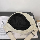 Riñonera Deportiva Unisex de Lona - Bolsa de Cadera para Teléfono y Accesorios