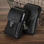 Riñonera Deportiva con Doble Cremallera para Hombre - Bolsa de Cintura Pequeña